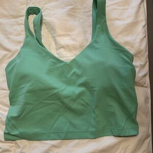 Lulu lemon align tank with built in bra
